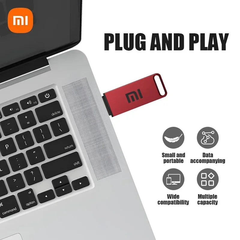 Xiaomi Original USB 16TB 8TB OTG Metal 3.2 Pen Drive Key 2TB 4TB