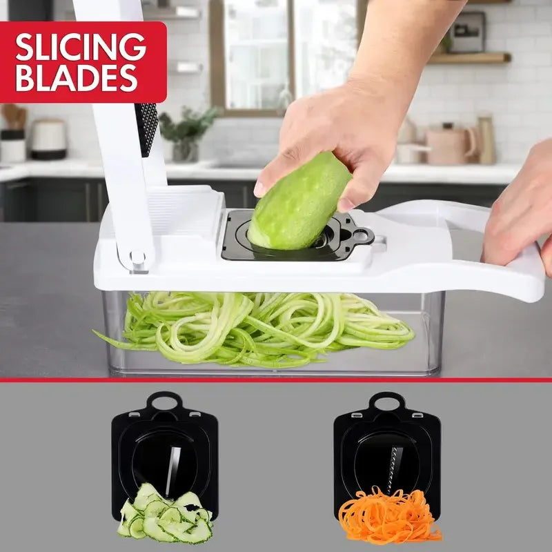 Kitchen vegetable cutter Multi-functional home vegetable ,14pcs