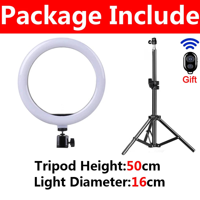 Ring light and Tripod