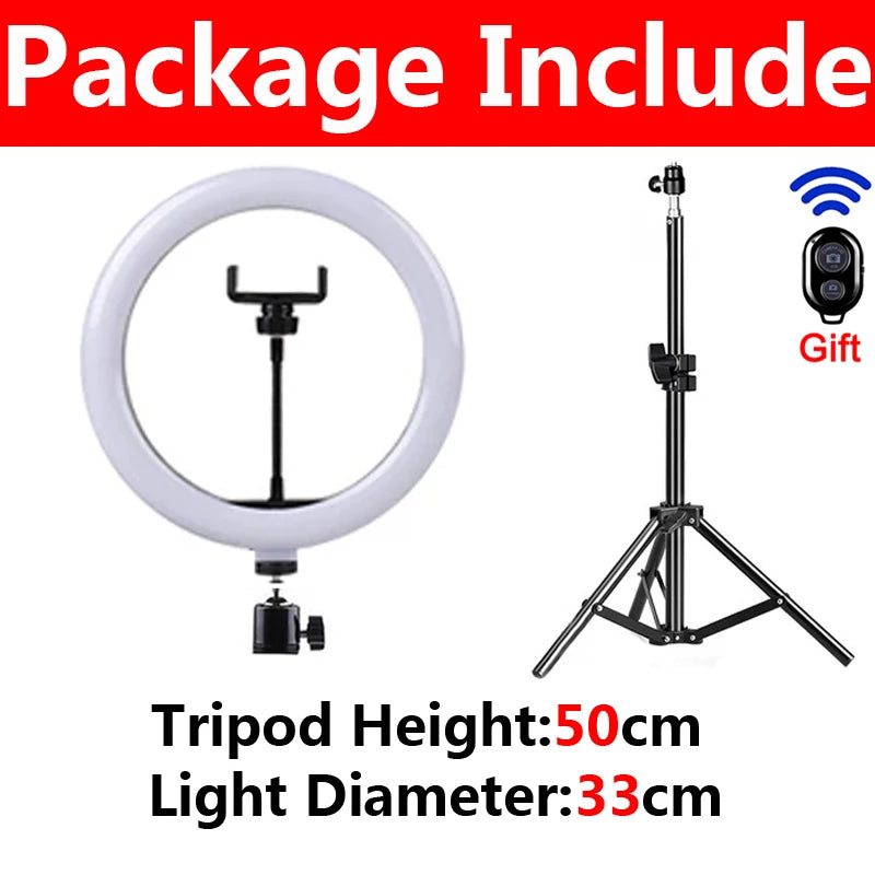 Ring light and Tripod