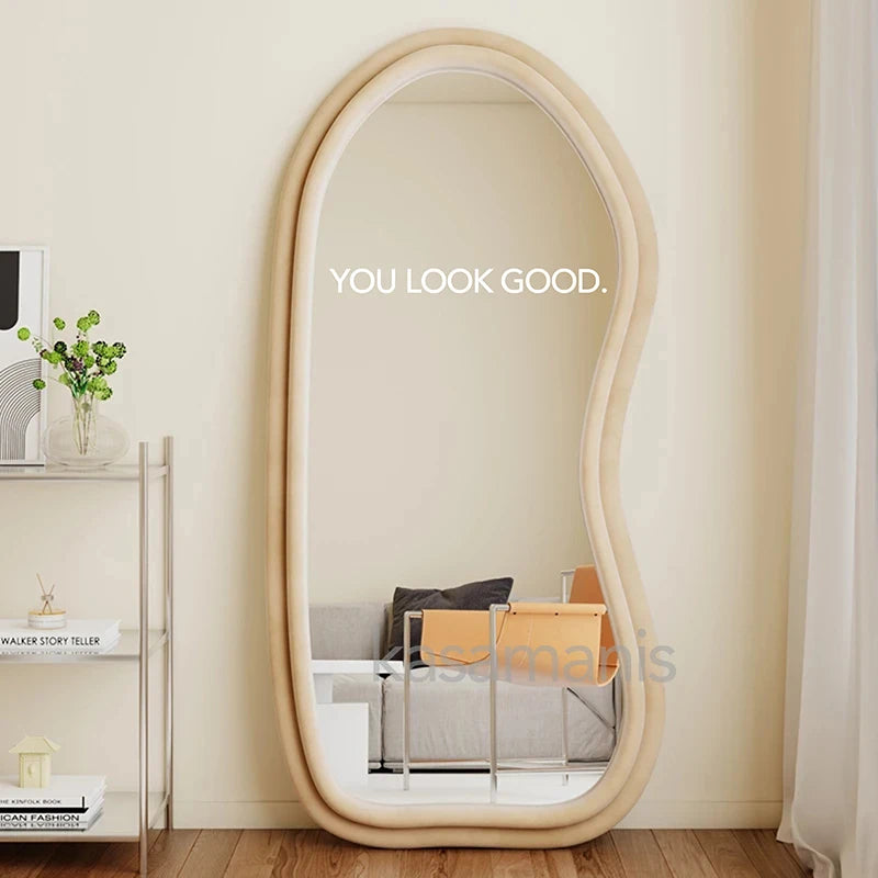 You Look Amazing Mirror Decal Vinyl Decal Decor Inspire Motivational Quote Sticker Fitting Room Bedroom Decoration