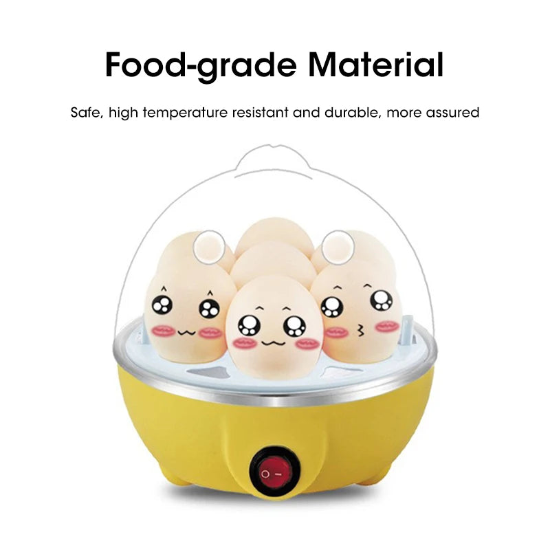 Egg Cooker Automatic Power Off Home 7 Eggs Multi-Functional Steamed Egg