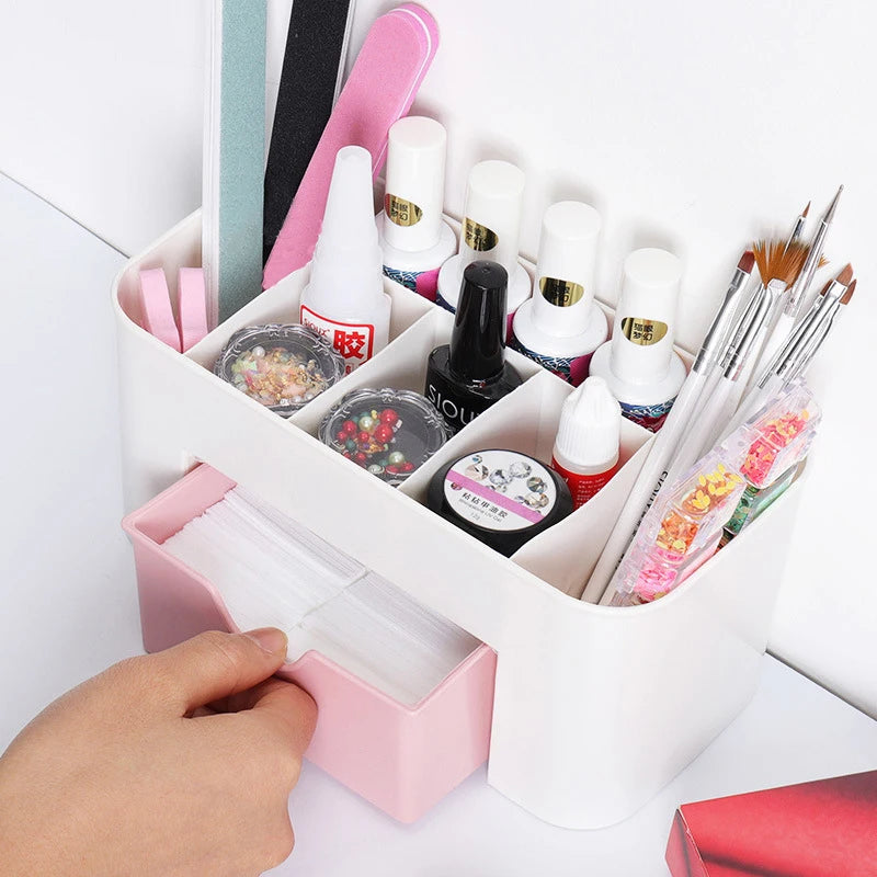 Nail Art Plastic Organizer Container