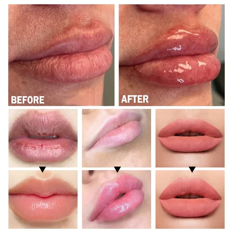 Lip Plump Serum Increase Elasticity Instant Volumising Essential Oil