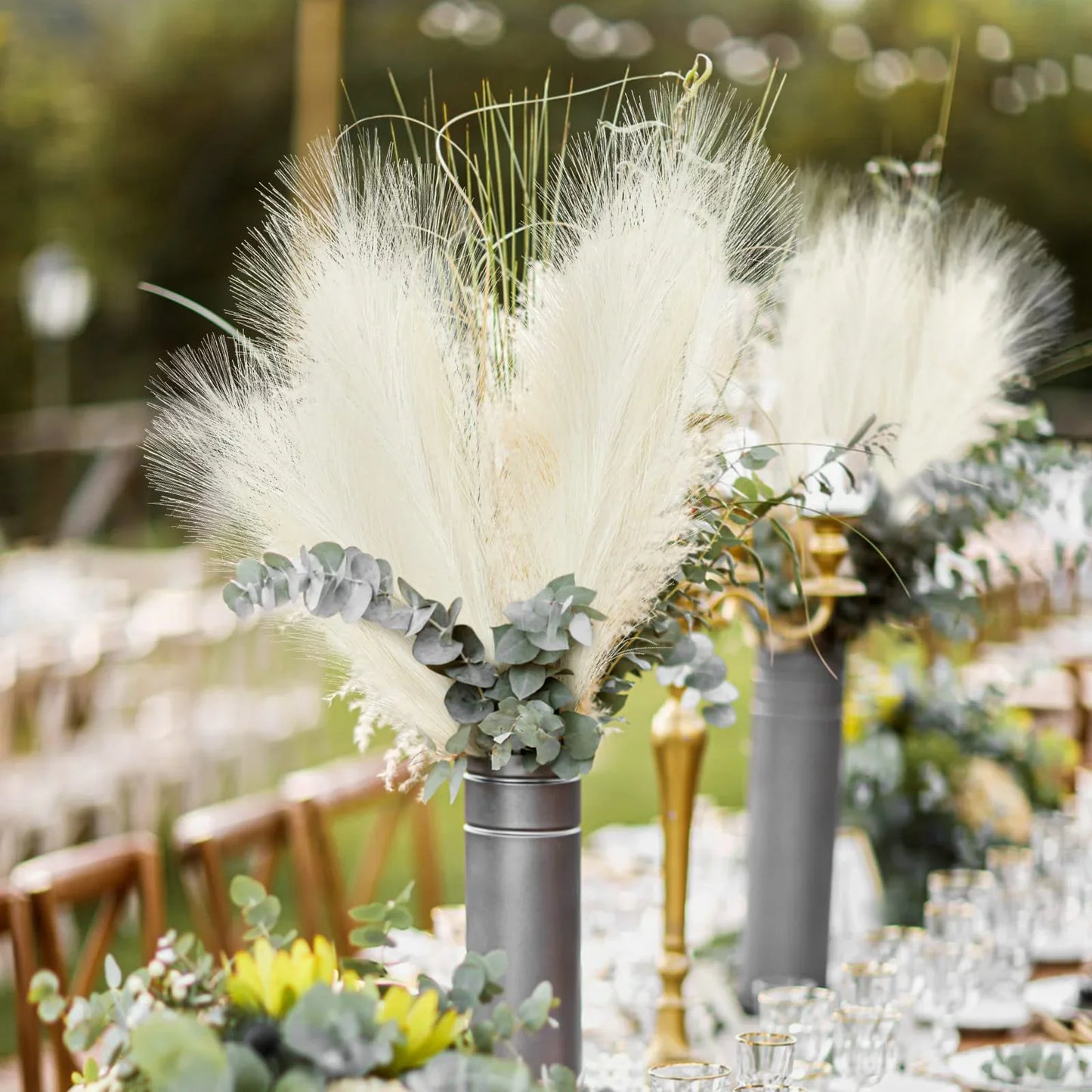 Artificial Pampas Flowers 10pcs